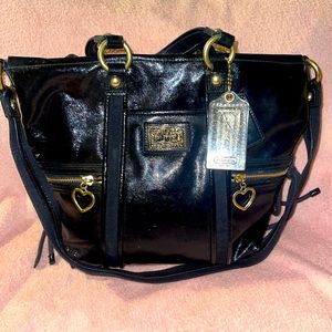 Patent leather Coach Purse
